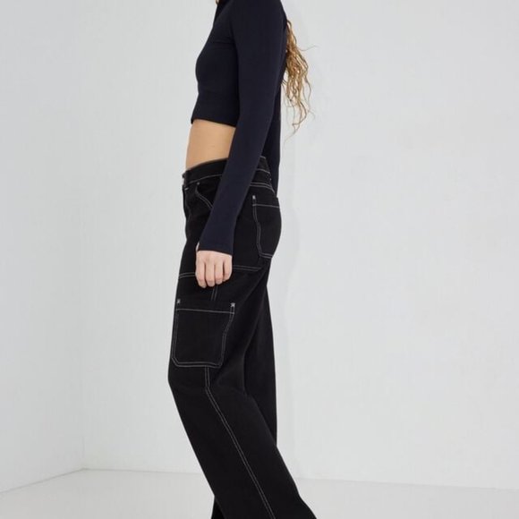Black Dani Carpenter Pant - Picture 2 of 5